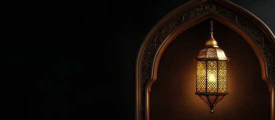 Fototapeta premium Ramadan Kareem, Eid ul Fitr, Eid ul Adha, Muharram, Majlis, Matam, Islamic Religious Concept Background, Generative Ai