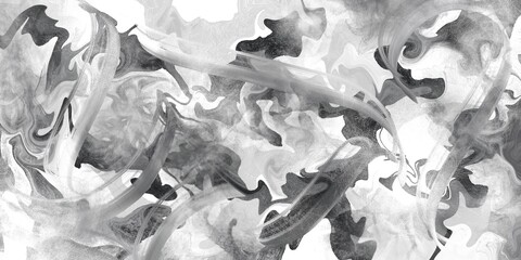 water splash isolated on black