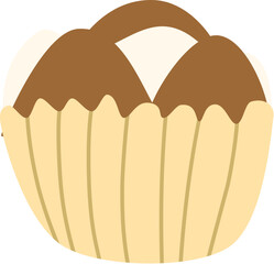 Bolu kukus or indonesia version of steamed muffin