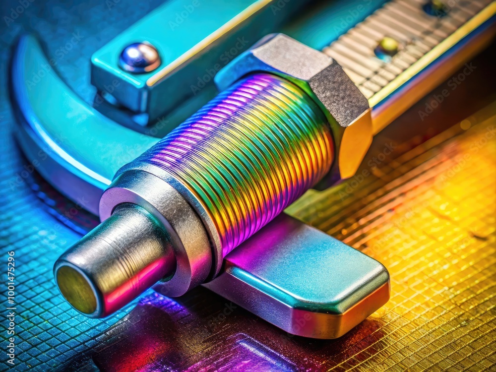 Poster comprehensive guide on using a micrometer screw for precise measurements and adjustments