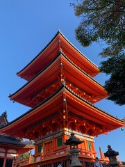 Kiyomizu-dera temple, Kyoto, Japan
