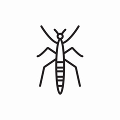 mosquito insect icon sign vector