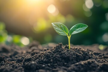 Earth Day Celebration, seedling, sunlight, nature, growth