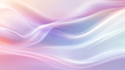 Abstract background with soft pink and purple waves.