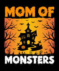 Halloween t-shirt design