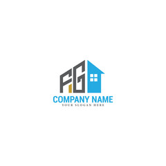 Fototapeta premium Real Estate Investment Firm Logo