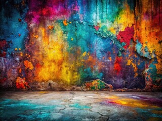 Dark Grunge Textured Concrete Background for Creative Design and Artistic Projects in Various Mediums