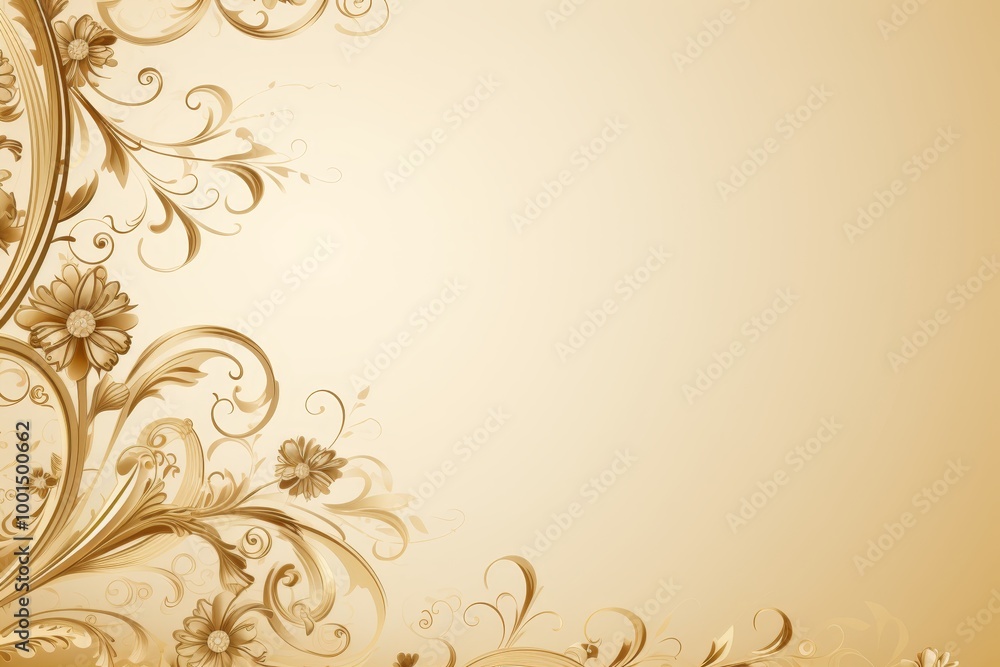 Poster elegant oriental themed background with subtle patterns for text enhancement and clarity