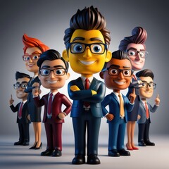 team celebrating success