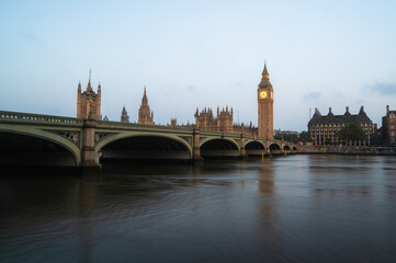 The Big Ben and Houses of Parliament London, UK.night cityscape