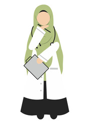 Muslim Woman Doctor