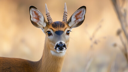 Obraz premium Bush buck close up head 