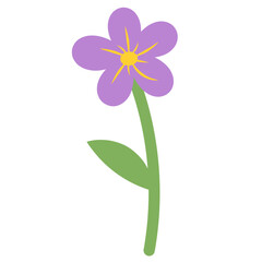 Cute Spring Flower Elements