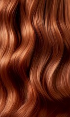 Fototapeta premium Closeup of a woman's hair color and texture