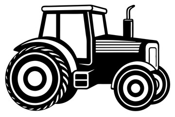 tractor isolated on white background