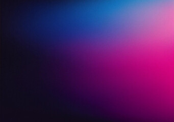 Dark grainy gradient background blue magenta pink purple black colors banner poster cover abstract design
