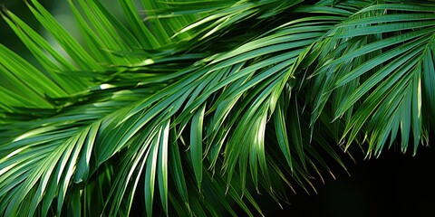 palm tree leaf