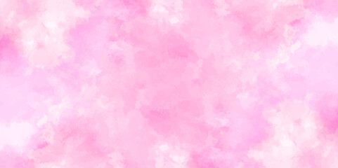 Fototapeta premium Abstract light pink background with watercolor alpha grunge texture. Delicate sepia background with paint stains watercolor texture. rose beige fantasy pink watercolor background with marble texture.