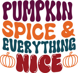 Fall Retro SVG Typography Vector Design