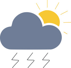 weather icon illustration