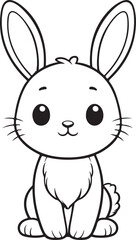 Fototapeta premium cat for colouring page