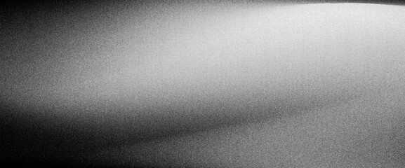 Grainy gradient background, grey black white monochrome abstract noise texture backdrop design, background with glass effect, minimal design for cover, banner, poster
