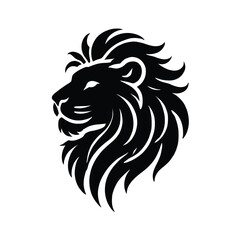 Lion Profile Silhouette