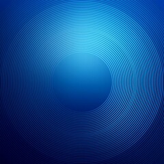 Obraz premium Dark blue gradient background. blue radial gradient effect wallpaper.