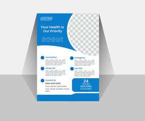 Flyer design for medical stylish design. Flyer is a beautiful and modern eye catching design medical flyer design new 
stylish design.