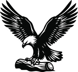Eagle Silhouette vector
