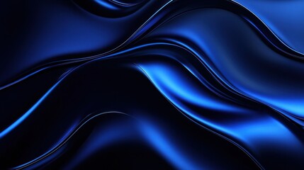Fototapeta premium Abstract Blue Waves