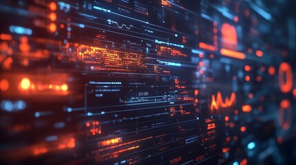 Fototapeta premium Marketing automation concept Using data science to drive marketing automation Develop a data driven Process of extracting insights from data and using those insights to inform business : Generative AI