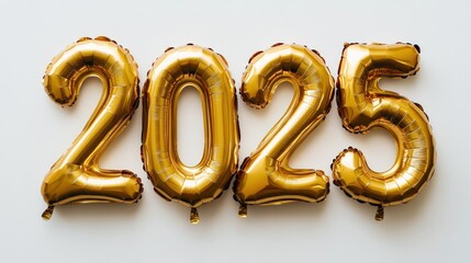 Gold Balloons 2025