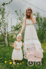 A heartwarming photoshoot of a mother and daughter in a natural, homey setting. Gentle hugs,...