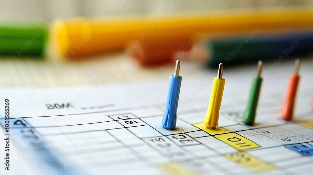 Poster reminder appointment calendar for organizer agenda time table and event planner organize and schedul