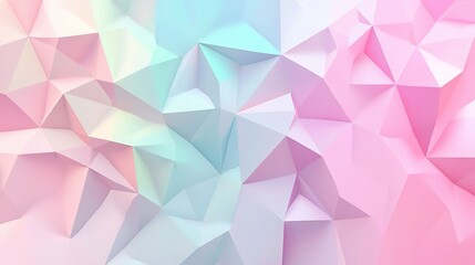 Obraz premium Soft Colorful Geometric Abstract Background Design