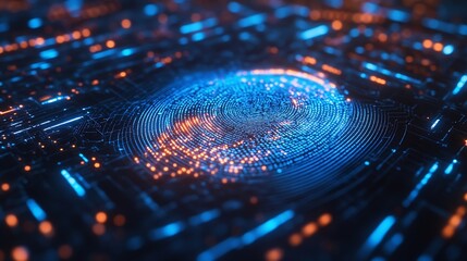 Business and Data ProtectionBiometric security identifyai artificial intelligenceLog4j6gbig dataCyber security technology prevent unauthorized access protect business significant data : Generative AI