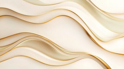 Obraz premium Smooth Textures with Elegant Golden Accents