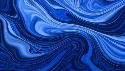 abstract background blue liquid wallpaper, banner backdrop