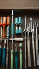 Dental office accessory tools.