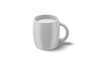Standing of Mug, 3D Illustration