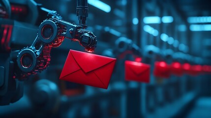 Email automation email marketing marketing automation concept Using data science to drive marketing automation Develop a insight customer data strengthen customer engagement retention  : Generative AI
