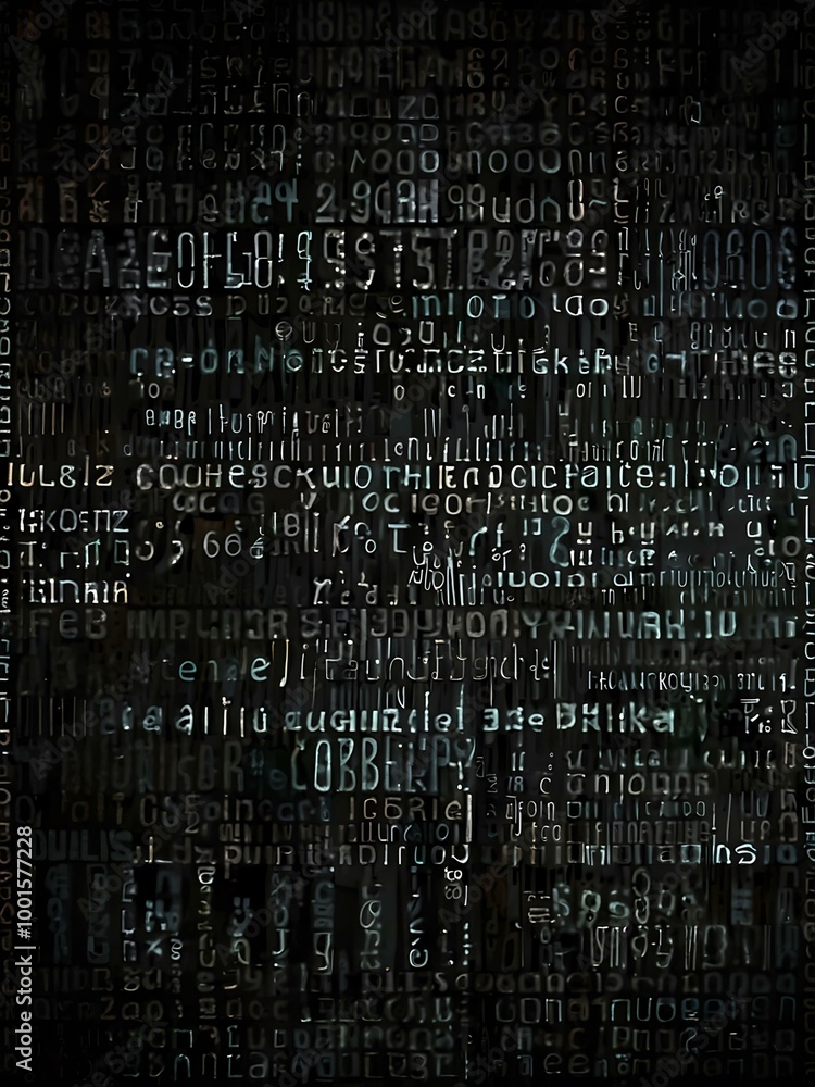 Aufkleber cyber attack iot, vulnerability in ascii art.