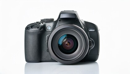 digital camera for professional filmmaking or videography isolate on white background