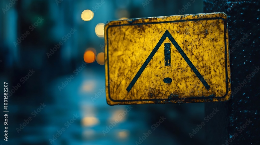 Fototapete Alert Email inbox and spam virus with warning caution for notification on internet letter security protect junk and trash mail and compromised information : Generative AI