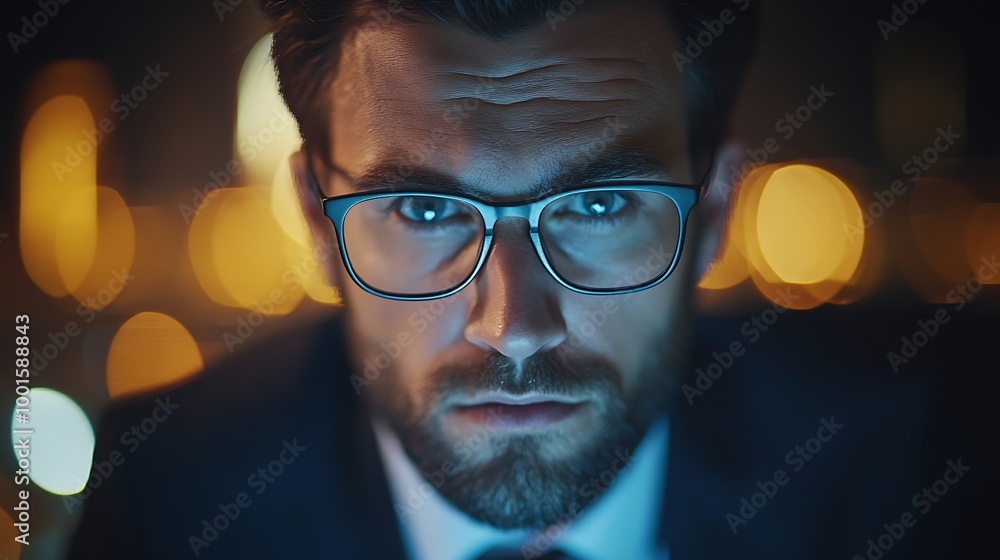 Poster Business person explore the core of cyber security Delve into protection methods cyber threats and bolster cyber security stance Essential for navigating the cyber security age FaaS : Generative AI
