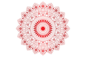 Set of hand drawing zentangle mandalas.Hand drawn mandala with moon, yin yang, om symbol in vector. Perfect set for surface of design, textiles, posters, tattoos in indian yoga style