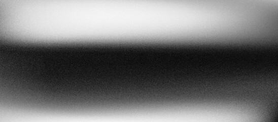 Abstract black and white gradient, grainy texture, background with glass effect, minimal design for cover, banner, poster, noise texture banner backdrop design