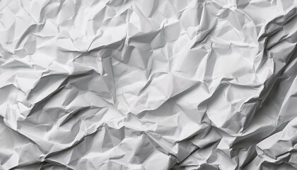 wide panorama crumpled paper texture background. crush paper so that it becomes creased and wrinkled.