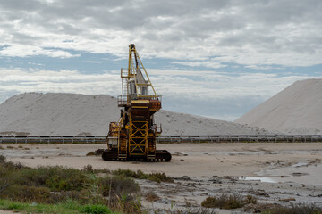 27.09.2024: Salzabbaugebiet Salin des Vanneaux, Regionaler Naturpark Camargue, Provence-Alpes-Côte...
